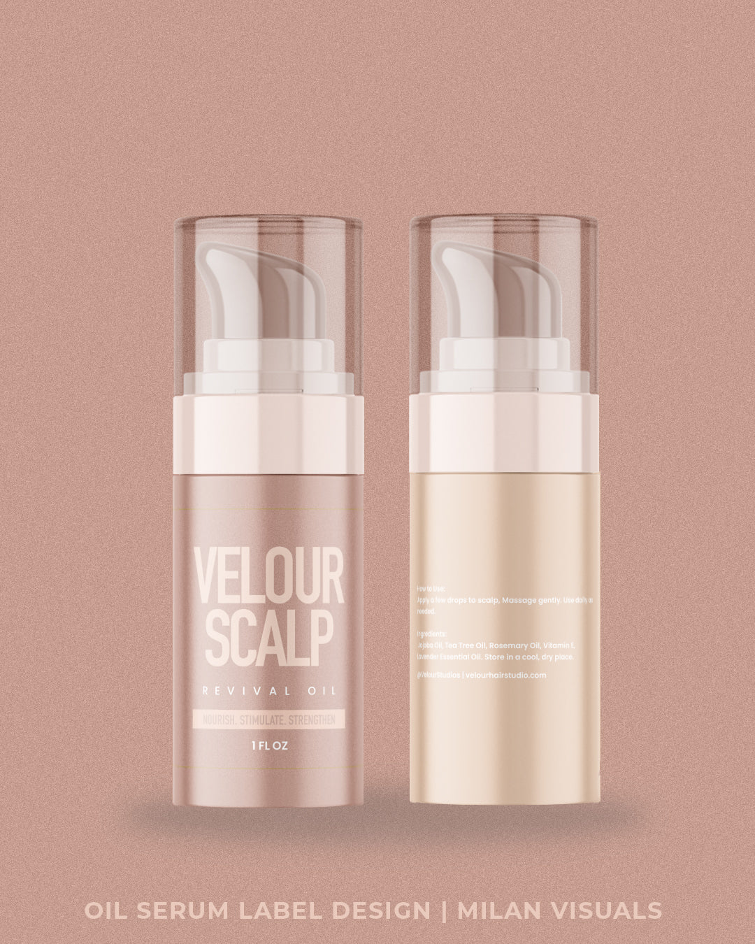 Product Label & Mockup Design