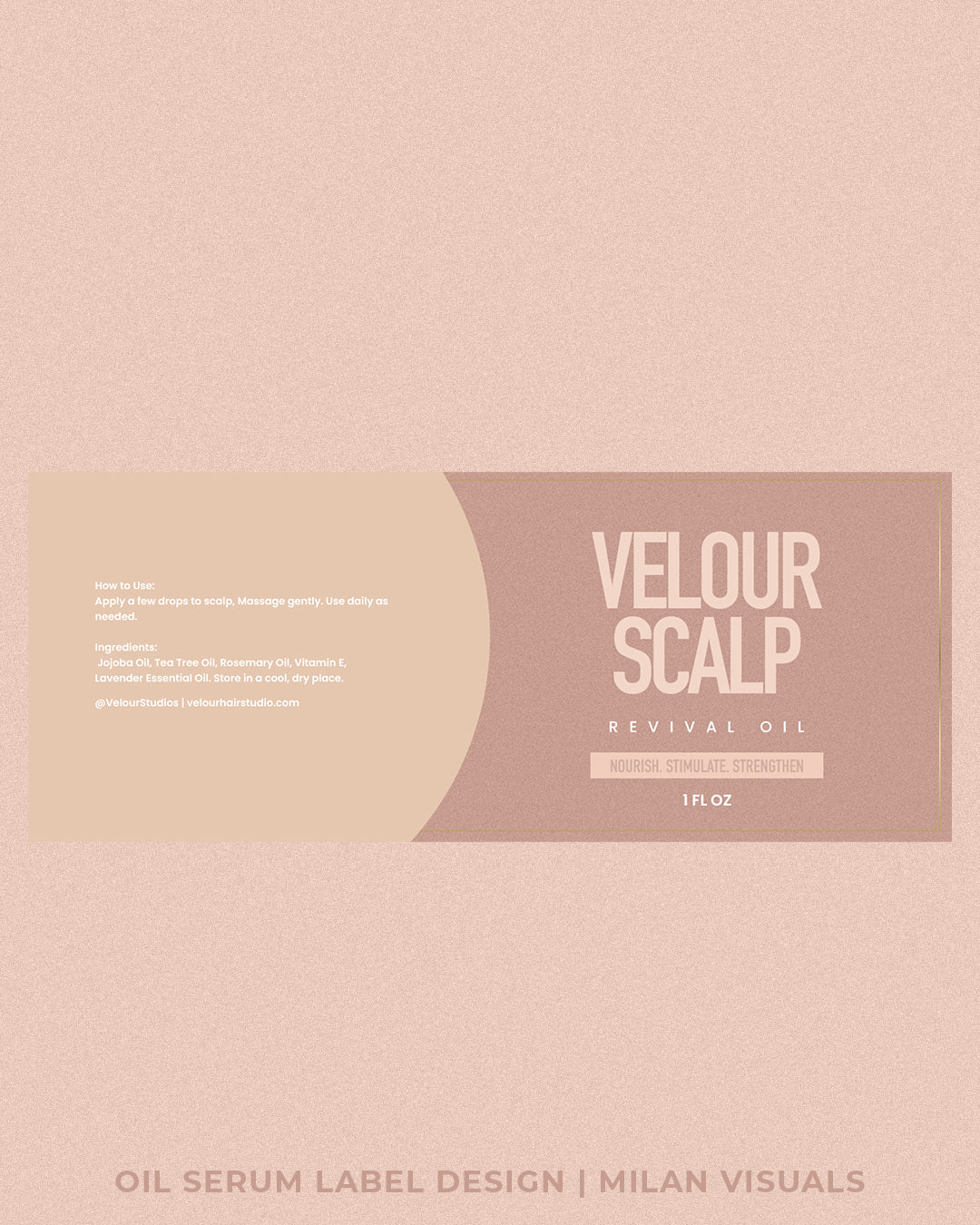 Product Label & Mockup Design